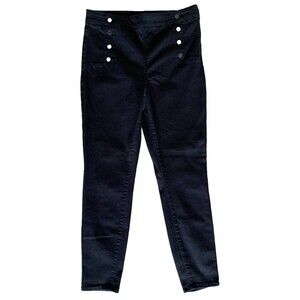 White Black House Market The Jegging Pants Women's High Rise Black‎ Size 10